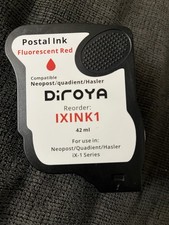 Compatible IXINK1 Red Ink Cartridge for iX-1 Quatient Postage Meters Sure.jet