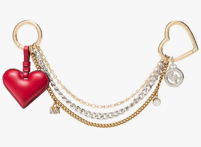 MICHAEL MICHAEL KORS ハート チャーム Michael Kors Heart Key Chains, Rings & Finders for Women for sale