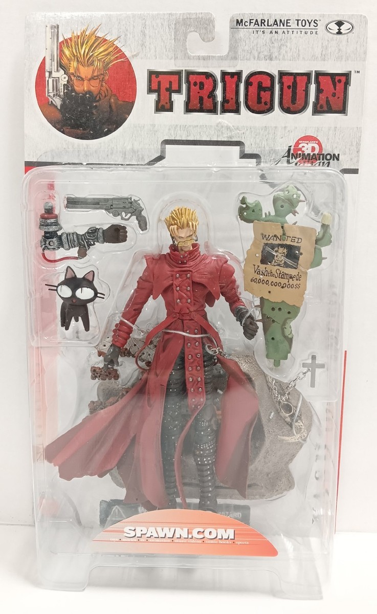 McFarlane Toys Trigun Vash The Stampede 3d Animation Action