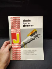 Vintage Jamesway Chain Barn Cleaner Silo Unloader Pamphlet
