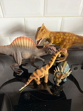Schleich Dinosaurier Set &ndash; T-Rex, Spinosaurus uvm. (4 Figuren)