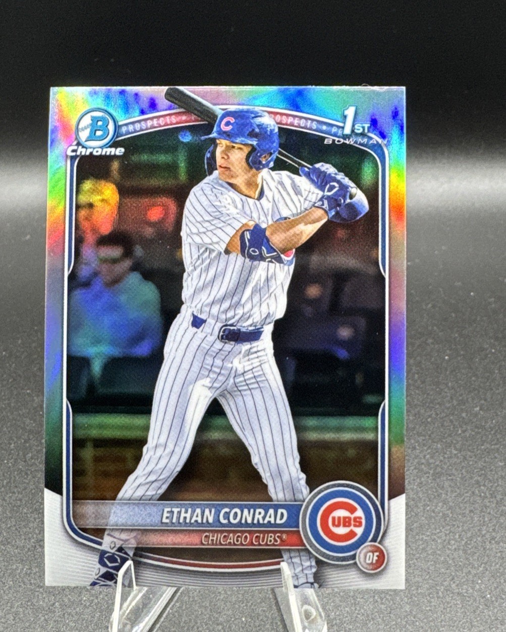 2025 Bowman Draft - Chrome Ethan Conrad 1st Bowman #BDC-17 Refractor