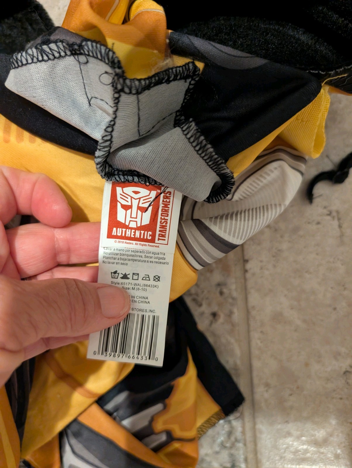 Authentic Transformers 4 Pc Halloween Costume Boy… - image 4