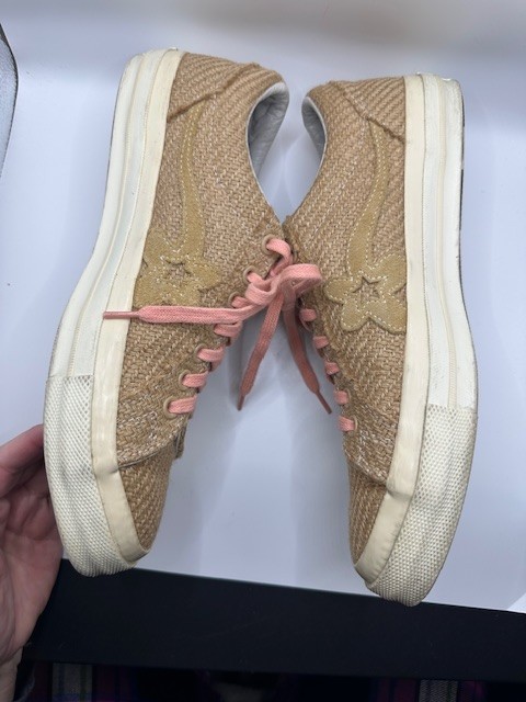 Converse One Star Ox Golf le Fleur Burlap Sneakers Beige Tan 163169C / Men 10 thumbnail 18