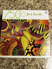 New/Sealed Funky Style Maze 750pc Multi-color Puzzle By Derek Sabastian