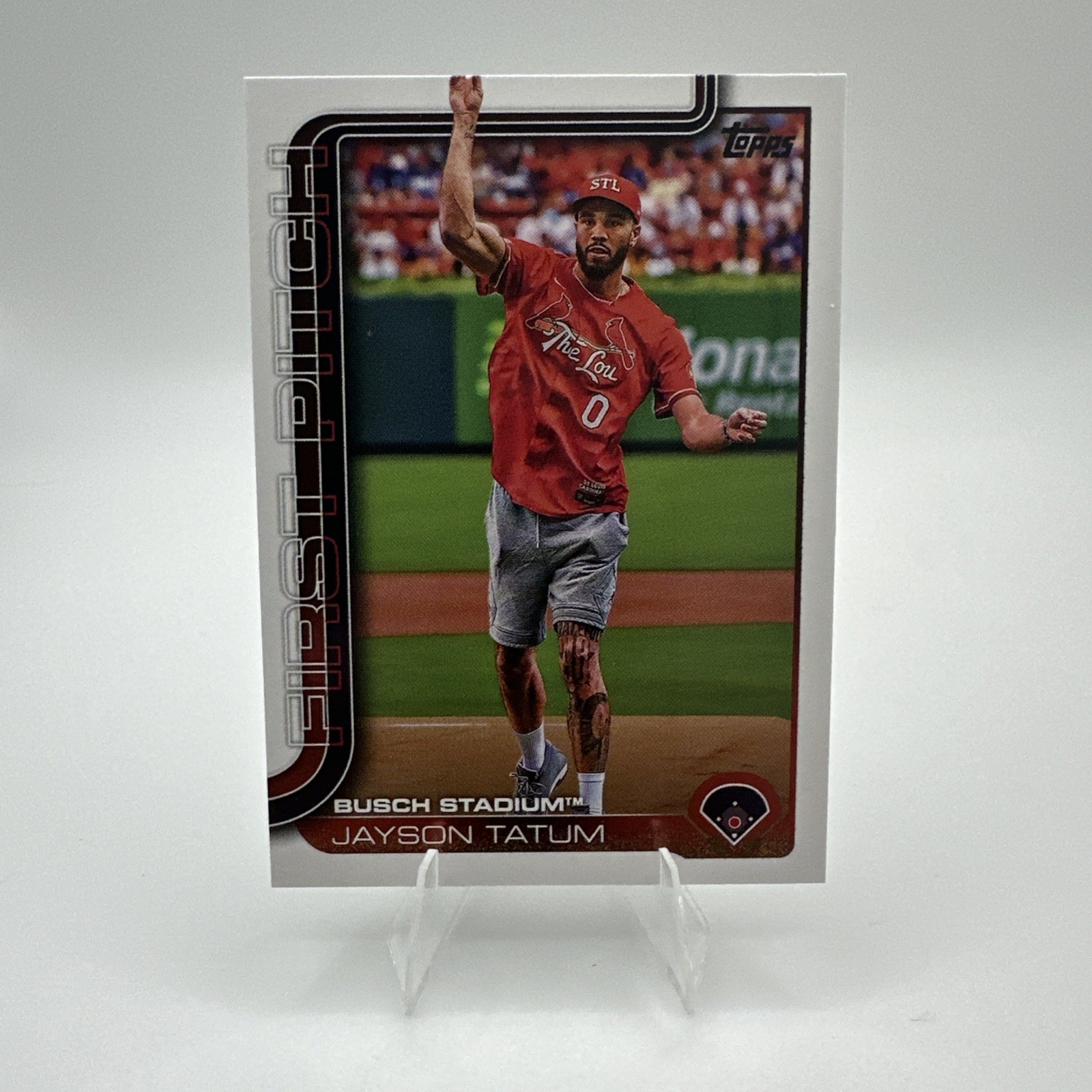 2025 Topps #FP-5 Jayson Tatum First Pitch