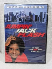 Jumpin' Jack Flash - DVD, 1986, Full Screen, WS - Whoopi Goldberg - New Sealed