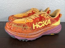 Hoka One One Speedgoat 6 Men's Size 7 D Sherbet Beet Root Trail Shoes 1147791