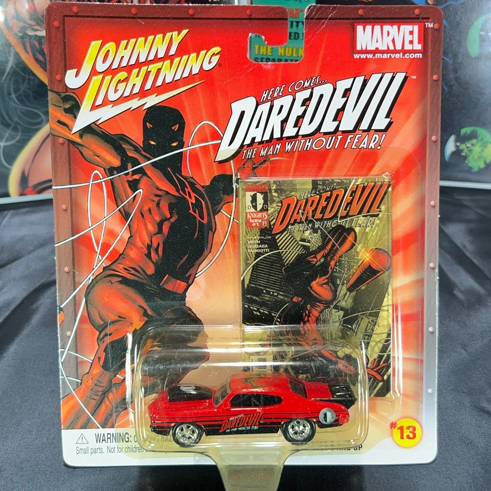Daredevil Marvel Comics Johnny Lightning Collection Electra #1 - Free Shipping! - Image 4 of 4