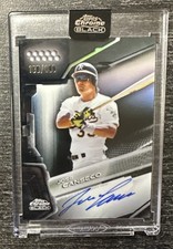 JOSE CANSECO - 2026 Topps Chrome Black REFRACTOR On Card AUTO 180/199 SP - A’s
