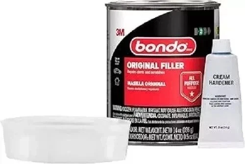 Bondo Body Filler Kit, Original Formula for Repair & Restoration of Your Vehicle Foto 2 de 2