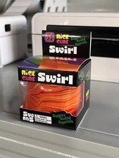 NeeDoh Nice Cube Swirl Orange Nee Doh Authentic New