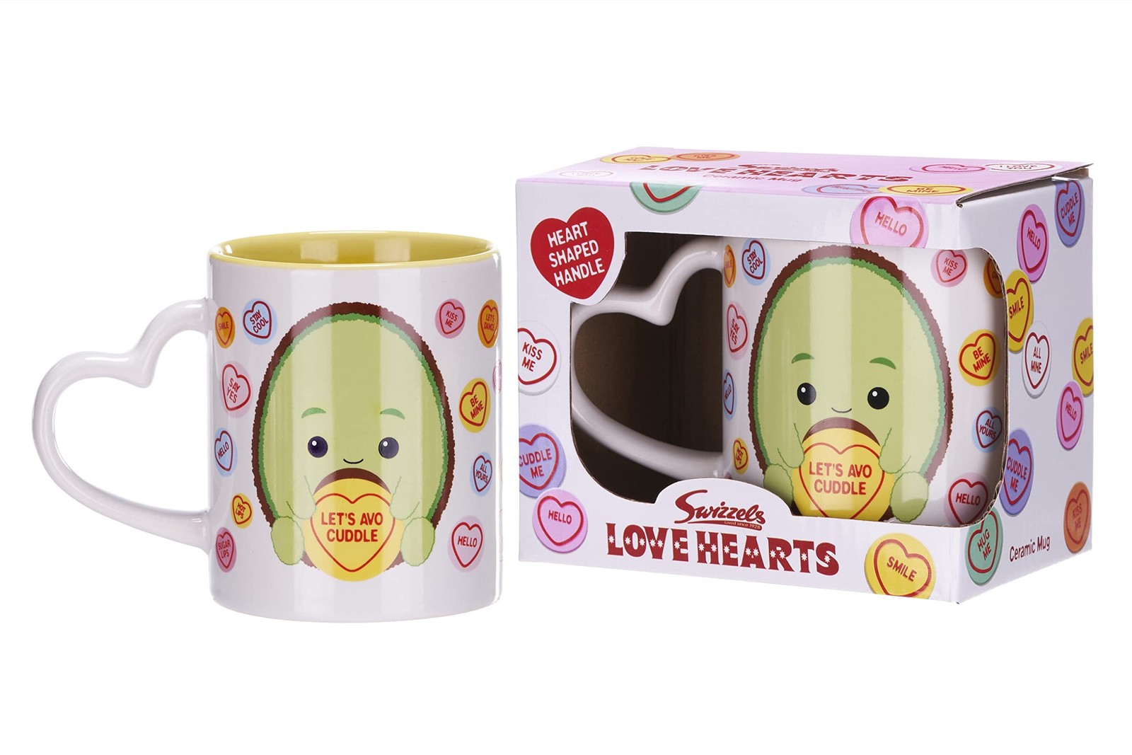 Шикарные коктейли Love Hearts от Posh Paws, 11 унций, с авокадо, которое позволяет АВО-обнимашкам формировать сердечки.