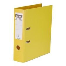 Elba Rado Plast Ring Binders A4 PVC A4, Wide 1 Item breit 1 St ck Yellow