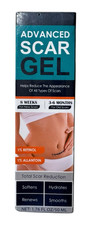 Advanced Scar Gel for C-Section, Burns, Acne, Keloids - 1.76 oz - Ex: 7/27