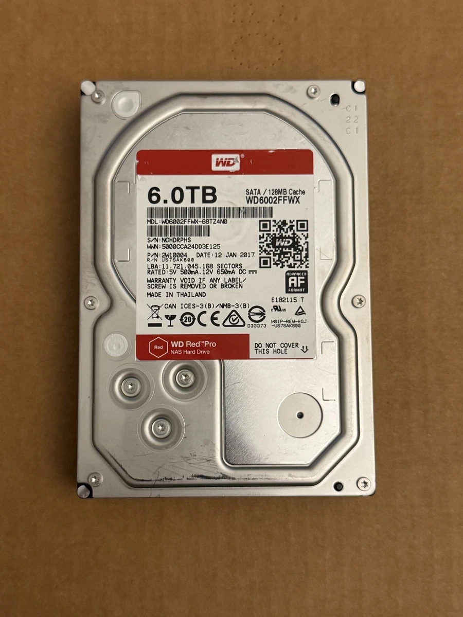 Western Digital 6TB Computer Internal Hard Disk Drives for sale | eBay