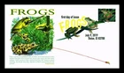 US COVER FROGS FIRST DAY ISSUE PANDA CACHET PICTORIAL CANCEL