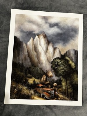 Dan May Once Upon a Time Limited Edition Signed Numbered Giclée Landscape Print