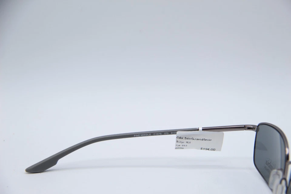 NUEVAS GAFAS DE SOL COLUMBIA C107S PINE NEEDLE 070 GRIS PLATA AUTÉNTICAS 61-16 Foto 3 de 4
