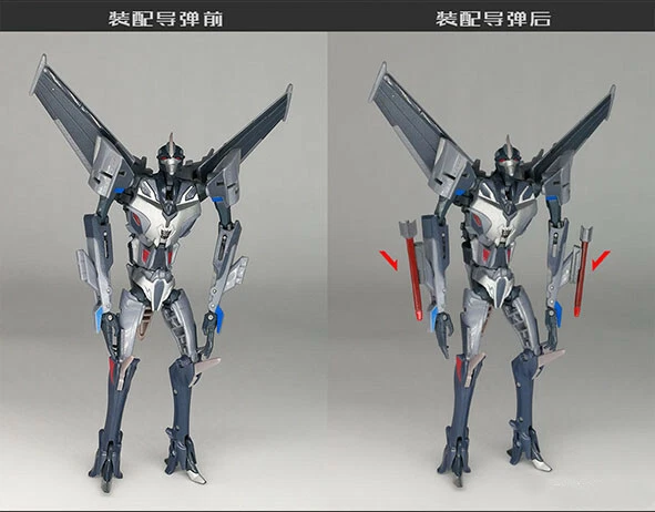 2Pcs Missile Upgrade Kit For TFP Deluxe Starscream Supplementary Kit - GO Better - Image 4 of 4