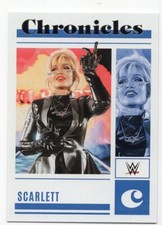 SCARLETT 2023 Panini Chronicles WWE Base #21 Professional Wrestling Trading Card