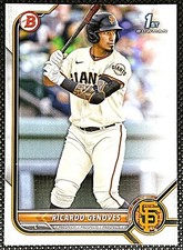 Ricardo Genoves 2022 Bowman Prospects #BP-60 1st Bowman - San Francisco Giants