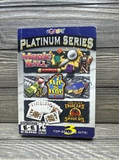 eGames 2007 Platinum series Magic Balls Flip Or Flop Ancient Tripeaks PC CD Rom