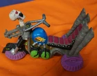 Vintage Teenage Mutant Ninja Turtles Psycho Cycle 1990 Not Complete