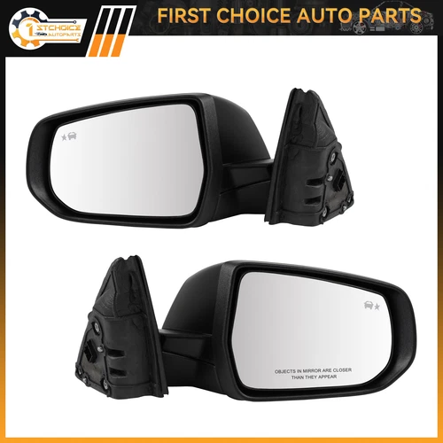 Pair Mirrors Heated 8-Pin Driver & Passenger Side For Chevrolet Malibu 2016-2021
