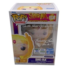 MELENDY BRITT Signed SHE-RA LE WonderCon Exclusive Shimmer Funko POP JSA COA