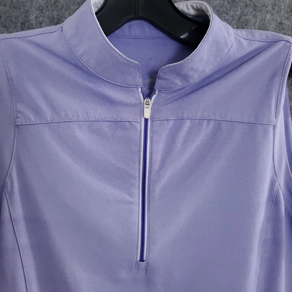 Zero Restriction Vest Womens Small 1/4 Zip Performance Golf Wheels Up Solid S - Image 2 of 4