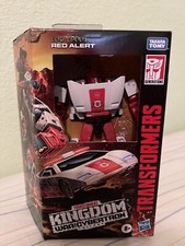 Transformers Kingdom Red Alert War for Cybertron Figure NIB In Hand Fast Ship