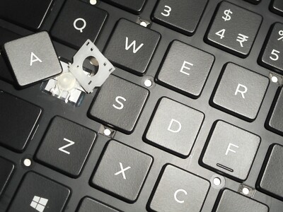 Single Key Cap + Clip For Dell Latitude 7300/5300 P/N: 2RDRV Model: NSK-EVABW/C