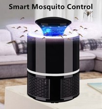USB Elektrischer Insekten M&uuml;ckenvernichter Bug Zapper Fliege Sch&auml;dlingsf&auml;nger Falle LED Lampe UK