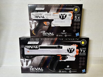 NERF Rival! Phantom Corps! 2 Blasters! Helios XVIII-700! Kronos XVIII-500! New!