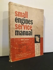 Small Engines Service Manual - Ninth Edition - 20734 - Technical Publications Di