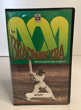 The Bradman Era Cricket Clam Shell VHS 1984 Video