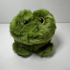 PUFFKINS Shelly The Green Turtle Stuffed Plush Animal Toy 4  Swibco 1994