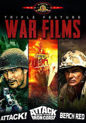Attack/Attack on the Iron Coast/Beach Red (DVD, 2014)