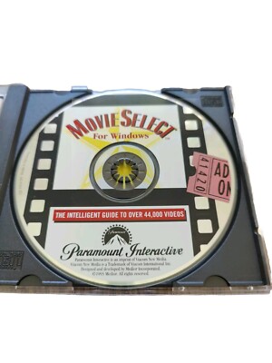 Movie Select For Windows CD-ROM 1993 Movie Guide