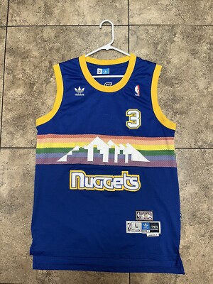 Adidas Hardwood Classics Denver Nuggets Allen Iverson Jersey '87