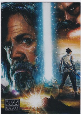 2018 Star Wars Galaxy Legends #1 Luke Skywalker - Art by Mick & Matt ...