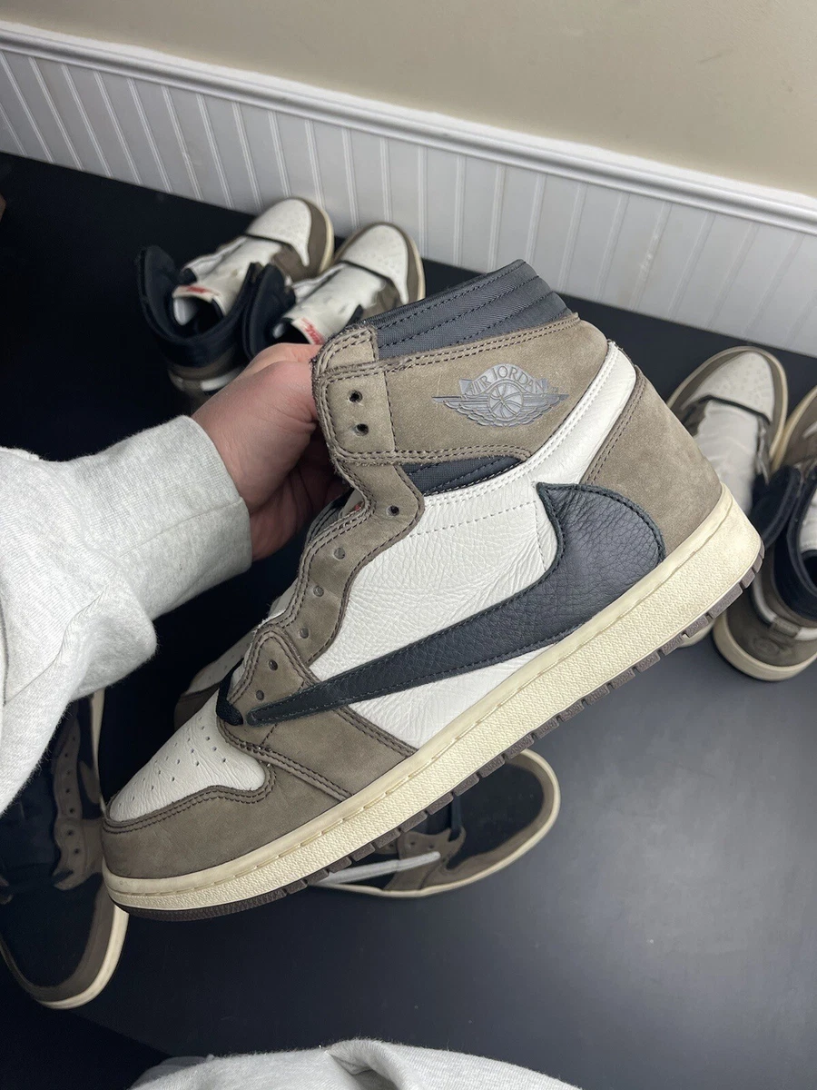 Travis scott jordan sales 1 size 13