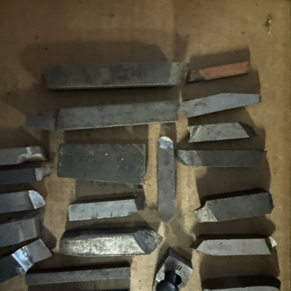 Lot of 36 mixed Lathe Cutting Bits High Speed Steel Cobalt MoMax