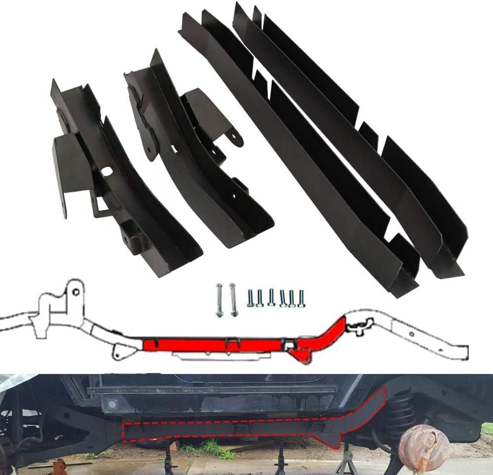 Rear Trail Arm ad Skid Plate Center Frame Rust Repair for 97-02