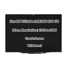 M46064-001 M46065-001 LED LCD Touchscreen Assembly For HP EliteBook X360 830 G8