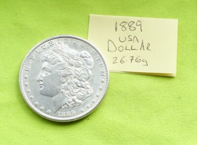 1889 Silber USA American Morgan Dollar (26,76 Gramm) Kombiporto