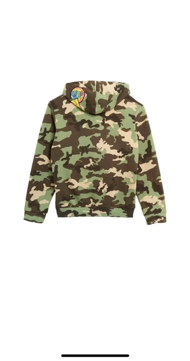 Adidas Originals x Jeremy Scott Men's Camo Hoodie Hoody Size S