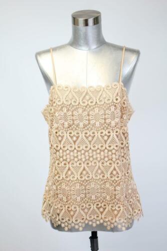 WERLE Beverly Hills Vintage 1970s LACE CAMI Tank T
