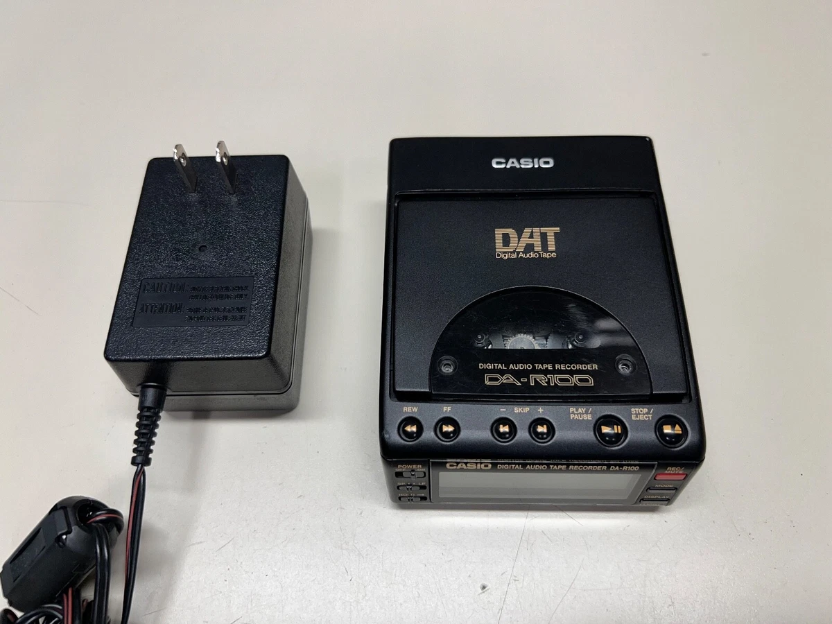 ジャンク品⭐CASIO DA-R100 DATデジタルオーディオテイプレコーダー